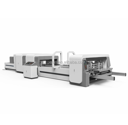 Golfkarton 2800 mm papierdoos lijmmachine 200 m / min