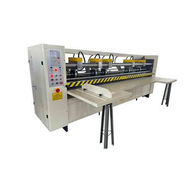 Koolstofstaal Aangepaste Dunne Blade Slitter Scorer Machine Voor Golfkarton