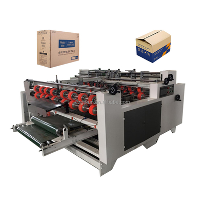 Automatische computergestuurde vouw- en lijmmachine Hoge precisie