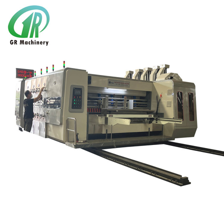 De Drukmachine van Flexo van het hoge snelheids Automatische Golfkarton