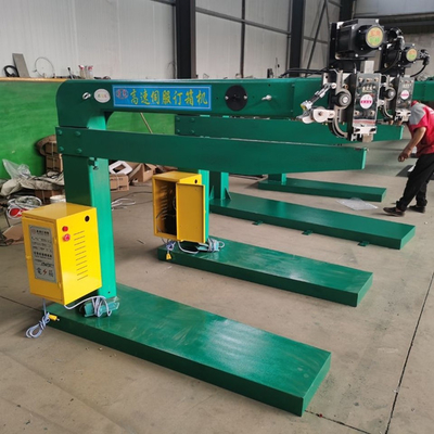 Dubbele servo Manul kartonnen doos Naaimachine Lage stroomverbruik