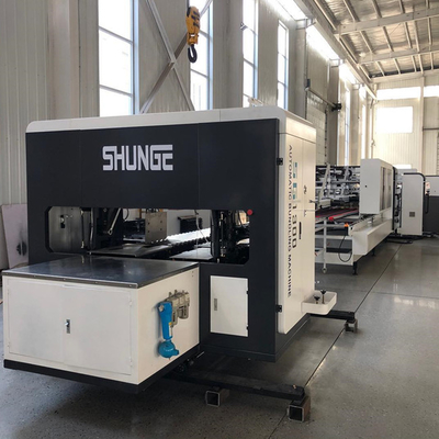 380v50hz Logistiek Carton Box Strapping Machine Volledig geautomatiseerd