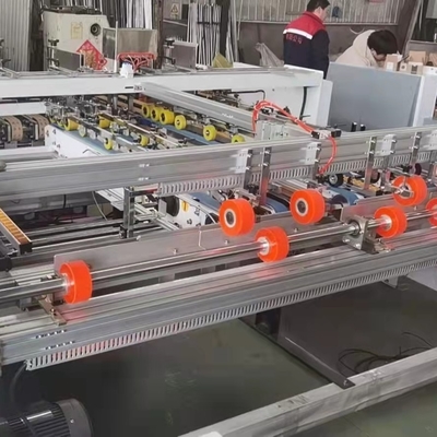 De automatische Golfomslag van de Kartondoos en Gluer-Machine