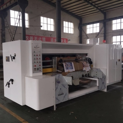 Maximale plaatgrootte 2500 mm golfkarton slotter Efficiënte prestaties