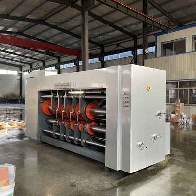 2000/2500/3000 Grootte Gekrompen Rotary Slotter Machine Lead Edge Feeder