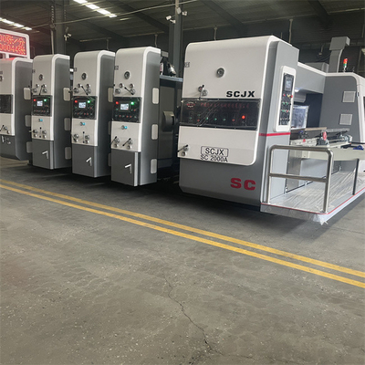 Precise Printing Rotary Box Making Machine Cilinderoppervlaktebehandeling Volledig automatisch