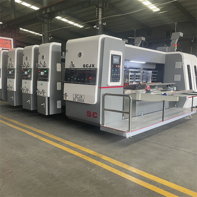 Precise Printing Rotary Box Making Machine Cilinderoppervlaktebehandeling Volledig automatisch