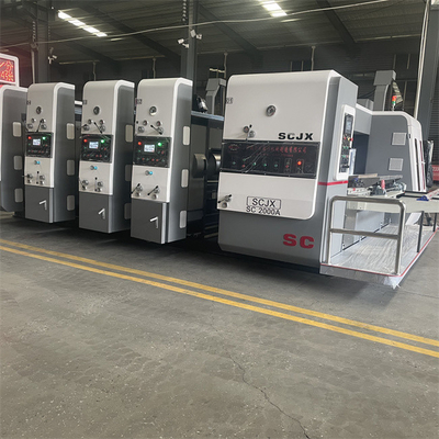 Duurzame golfkartonflexodrukmachine Φ300-Φ530mm Printplaatcilinderdiameter
