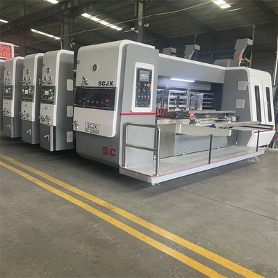Flexo Folder Gluer met Anvil Computerized Slotter voor training in karton maken