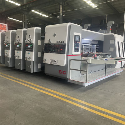 Roterende slotmachine voor het drukken van golfkartonkartondozen