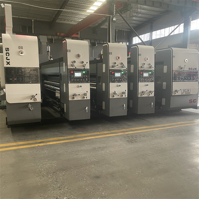 1-6 Kleuren Geaffineerde Flexodrukmachine Chroomplatering Druksnelheid 100-300m/min