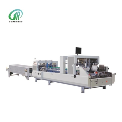 Automatische enkelvoudige correctie High Speed Box Folder Gluer met onafhankelijk papier voedingsdrijf systeem