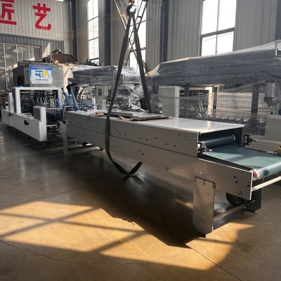Automatische enkelvoudige correctie High Speed Box Folder Gluer met drie telmethoden