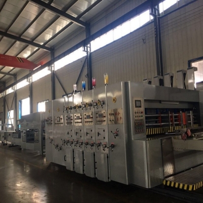 GYK High Speed Automatische meerkleurige flexo-inkt Printing Slotting Die Cutting Machine
