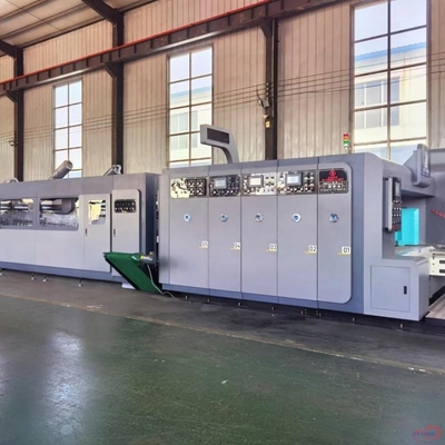 Hoogfrequente dooscorrectie FFG Flexo Printing Folding Gluer Case Making Machine
