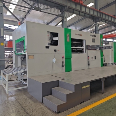 Elektrische geautomatiseerde gegolfde karton die cutting creasing machine met min gripper grootte 8mm