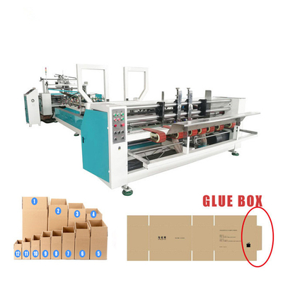 GERUN Productielijn van de Gluermachine voor kartonnen, gegolfde kartonnen vouw