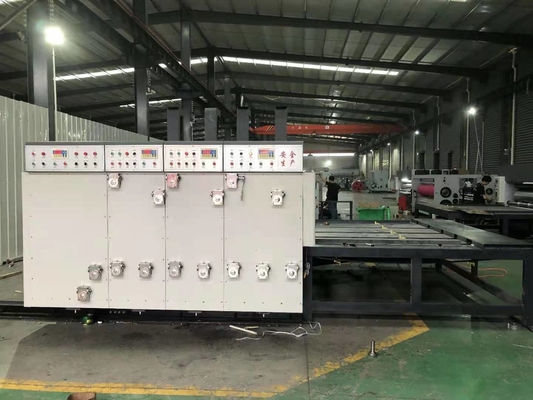 50HZ digitale Flexographic Golf van de de Drukmachine van Kartonflexo de Kettingsvoeder
