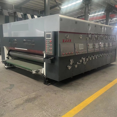 De semi Auto van de de Doosmaker van het 2 Kleurenkarton van het de Machine Brede Web Pers van Flexo