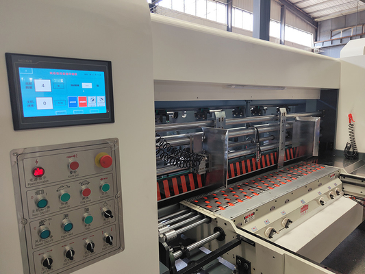 GR-machine met computerbesturing voor het sluiten van golfkarton
