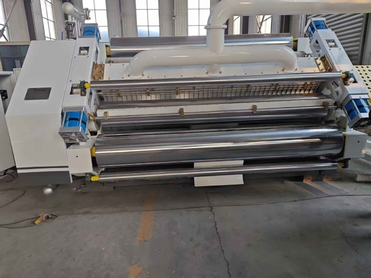 High Speed Steam Heating Single Face Machine Geaffineerd karton maken machine