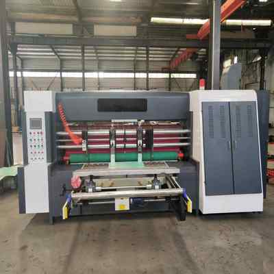 Elektrische besturing gegolfde roterende slotmachine voor Min. plaatgrootte 400 mm x 600 mm en max. mechanische snelheid 150 m/min