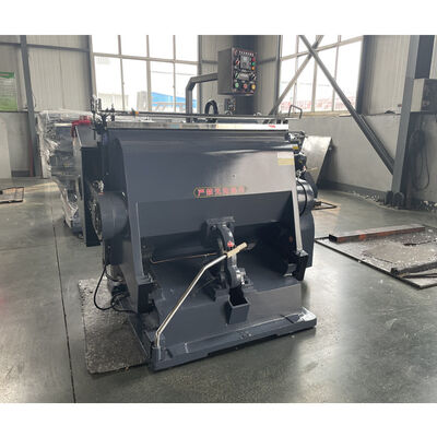 Hengshui Motor Golfkarton Stansmachine Max Effectieve Afmeting 1200 X 830mm Werksnelheid 20 Slagen Per Minuut