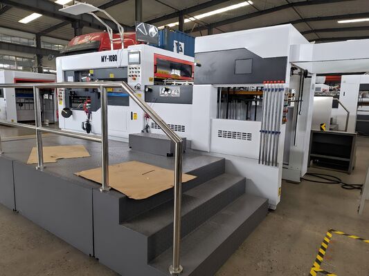 MY1080 Witte karton gegolfde karton die cutting creasing machine