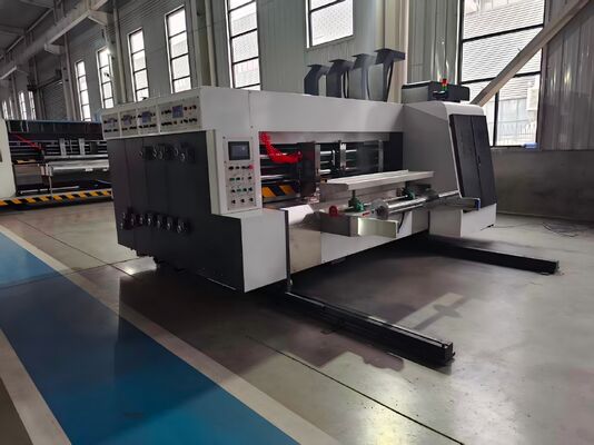 GYM-920 Automatische Lead Edge Voeding Flexo Drukkerij Roterende Slotmachine met 100-130m/min Snelheid en 7-inch Kleurentouchscreen