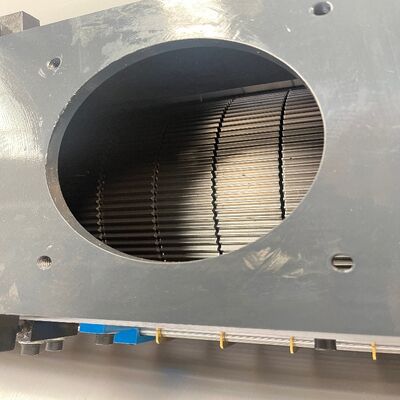 Model Modularized Single Facer Hood Suction Structure HT200 Muurplaat