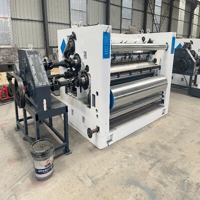 ISO Corrugated Karton Productielijn Elektrische Enkelzijdige Golfmachine