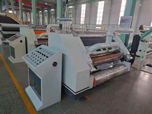 1600mm High Speed Steam Heating Single Face Machine for Corrugated Cardboard Production Line