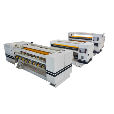 Spanning 380V Single Facer Productielijn met HT250 Frame Ideaal voor continue vervaardiging van golfkarton