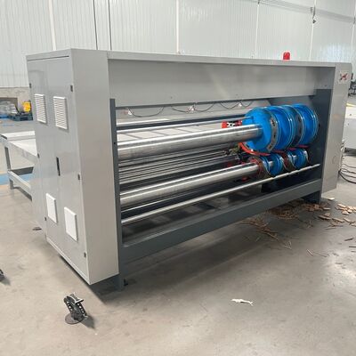 Slice The Cape Depth 500mm Corrugated Rotary Slotter Machine Using PLC Control Technology For Enhanced Slotting Accuracy
