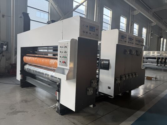 Geaffineerde kartonflexodrukmachine met gebruiksvriendelijke bedieningselementen en nauwkeurige kleurenbeheermogelijkheden