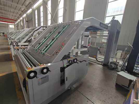 HL1600 Hogesnelheid 100 stuks/min Automatische Fluit Laminatiemachine voor 1600x1250mm Golfkarton