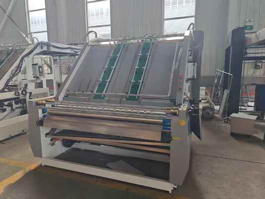 Hoge Snelheid 100 stuks/min Automatische Fluit Laminator met 1600x1250mm Afmeting en PLC Besturingssysteem