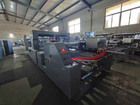 PT-A1250 Volautomatische Dubbele Correctie Model Doos Vouwlijmmachine met 0-300m/min Snelheid