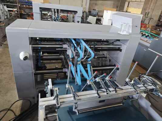 PT-A1250 High Speed Gluer Machine met maximale snelheid van 300 m/min, PLC Touch Screen Control en onafhankelijke papiervoeding
