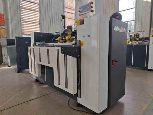 Double Servo Semi Automatic Carton Box Stitching Machine 600 Nails Per Minute Corrugated Box Stitcher