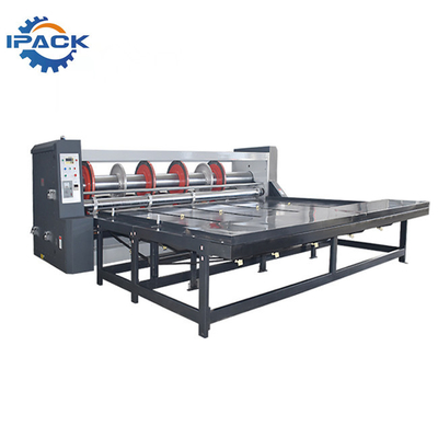 Ketting die Golf Roterende Slotter-Machine Creaser voor Karton voedt