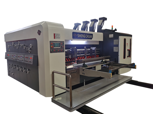 Van het de Machine Golfkarton van Slotter Die-Cutter Stacker van de Flexoprinter de Printer van Flexo