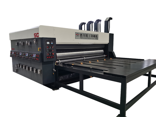Brede de Drukmachine 60pcs/Min van Flexo van het Web Roterende Golfkarton