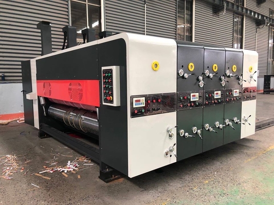 De Drukmachine 4 van Flexo van het Fullly Automatische Golfkarton Kleur