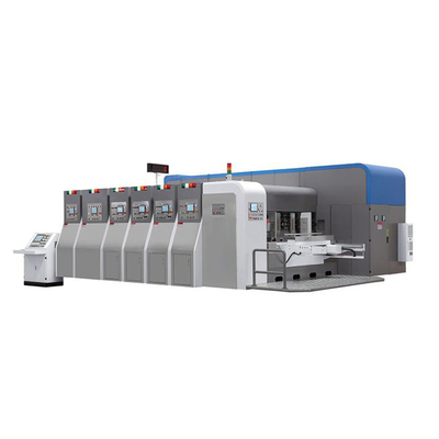 Automatische 4 Kleur Golf de Drukmachine 380V van Kartonflexo