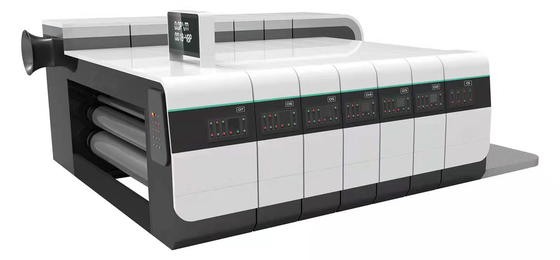 Dynamische Digitale Golf de Drukmachine van Kartonflexo voor Pizzadoos het Maken