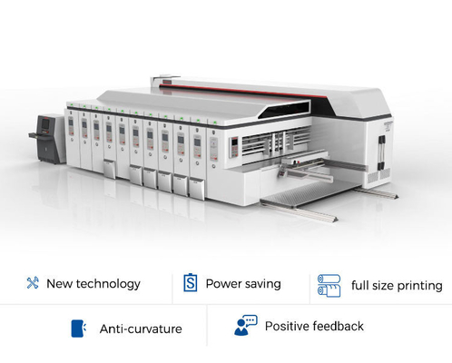 Aangepaste Flexographic de Matrijzensnijmachine Vacuümsunction van het Drukkarton