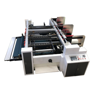 Van de het Kartonomslag van Ce de Automatische Golfmachine van Gluer voor Kartondoos die het Lijmen vouwen