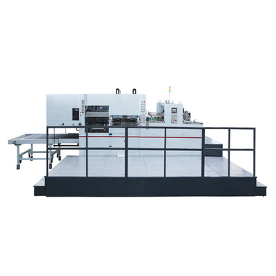 Semi Auto 1060 Golfkarton Matrijzensnijmachine Platen Ponsen Rillen Embossing
