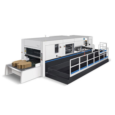 5000 stuks/uur geautomatiseerde golfkarton stansmachine platte stansmachine voor rillen en stansen